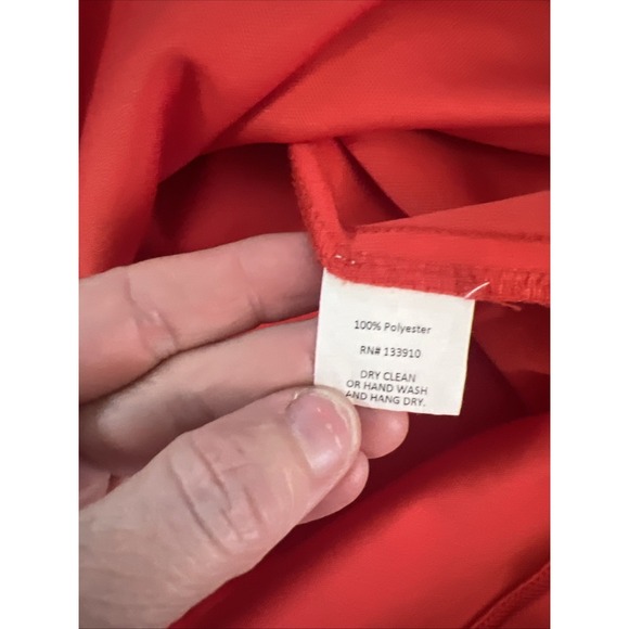 Show Me Your Mumu Red Kylie Mini Dress‎ Sz Med Flounce Sleeve V-neck Dressy - Picture 7 of 8